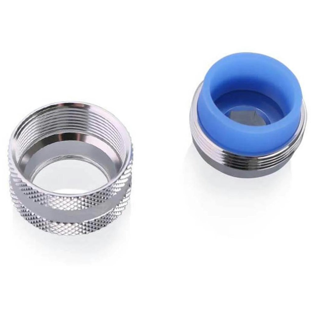 A large main feature product image of Bykski G1/4" 16mm Hard Tube Compression Fitting (Silver)