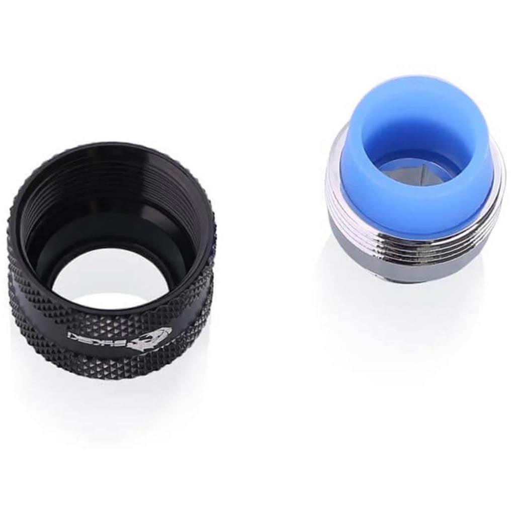 A large main feature product image of Bykski G1/4" 12mm Hard Tube Compression Fitting (Black)