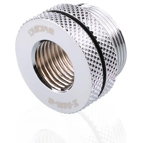 A large main feature product image of Bykski G1/4" Pass Thru Fitting (Silver)