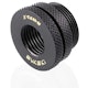 A small tile product image of Bykski G1/4" Pass Thru Fitting (Black)