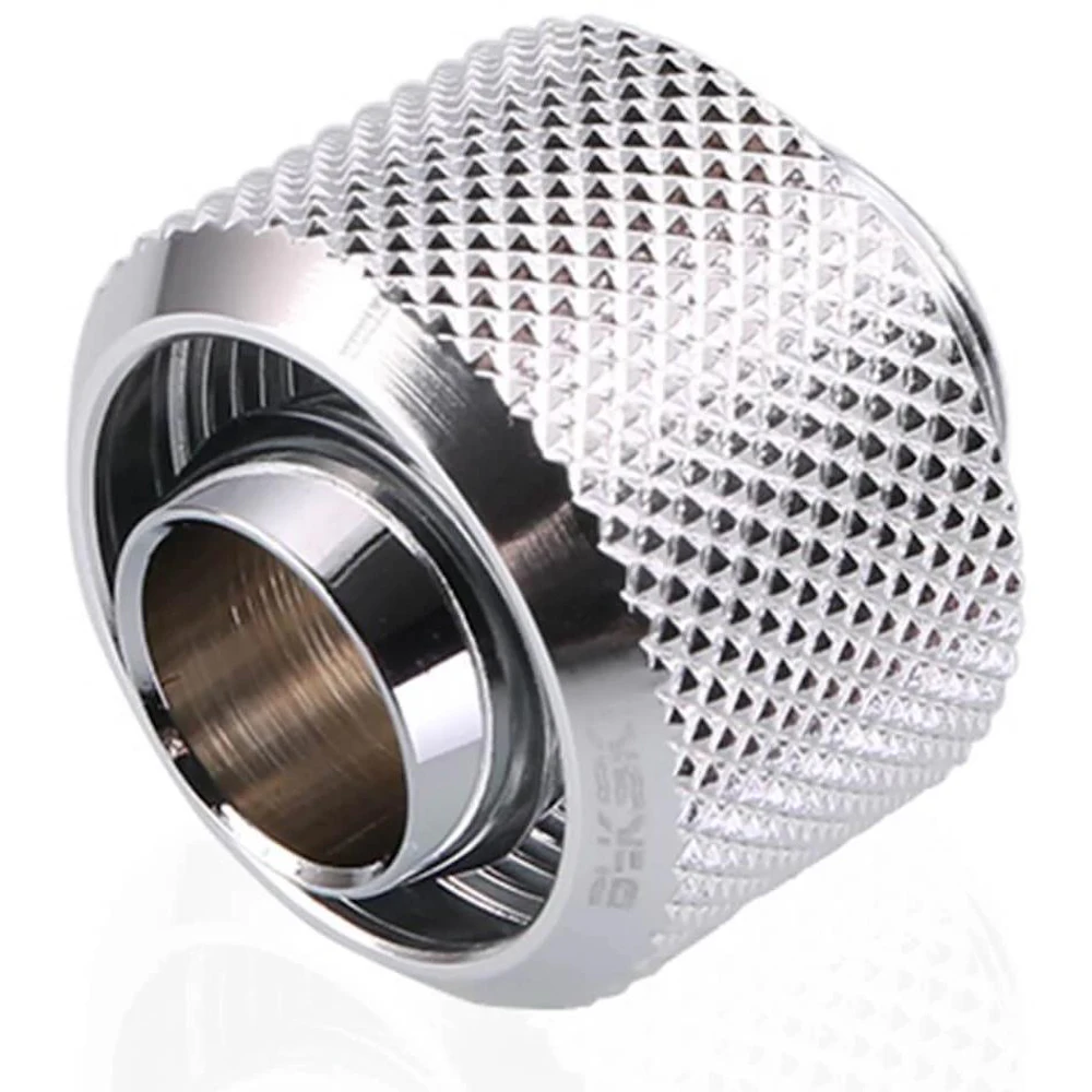Bykski G1/4" 10/16mm Soft Tube Compression Fitting (Silver)