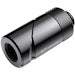 A product image of Bykski Granzon GD-SK G1/4 Male to Female 0-90 Degree Elbow Fitting (Black)