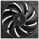 A small tile product image of DeepCool FD12 120mm Fan - Black