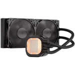 A small tile product image of Corsair NAUTILUS 240 RS - 240mm AIO Liquid CPU Cooler (Black)