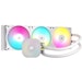 A product image of Corsair NAUTILUS 360 RS ARGB 360mm Liquid CPU Cooler - White