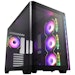A product image of FSP M580 - Mid Tower Dual-Chamber Case (Black)