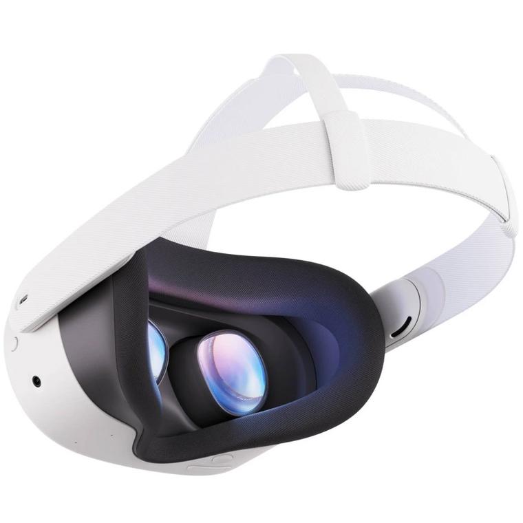 A large main feature product image of META Quest 3S Mixed Reality Headset w/ Touch Plus Controllers - 256GB