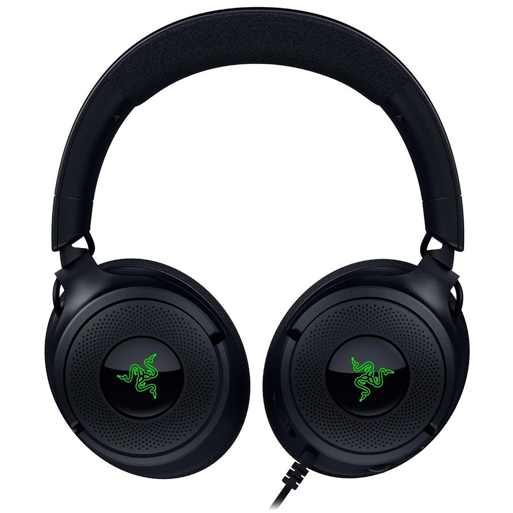 A large main feature product image of Razer Kraken V4 X - Wired Gaming Headset