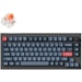 A product image of Keychron V1 Max - 75% QMK/VIA Wireless Custom Mechanical Keyboard - Black (Silent K Pro Switch)