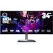 A product image of EX-DEMO Cooler Master GM34-CWQ ARGB 34" Curved UWQHD Ultrawide Adaptive Sync 144Hz 0.5MS VESA DisplayHDR 400 VA W-LED Gaming Monitor