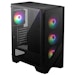 A product image of MSI MAG Forge 120A Airflow Mid Tower Case - Black