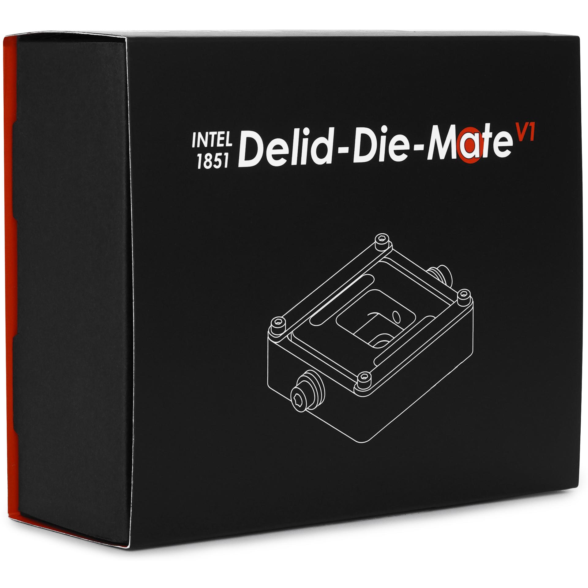 A large main feature product image of Thermal Grizzly Delid Die Mate - CPU Delidding Tool for Intel LGA1851