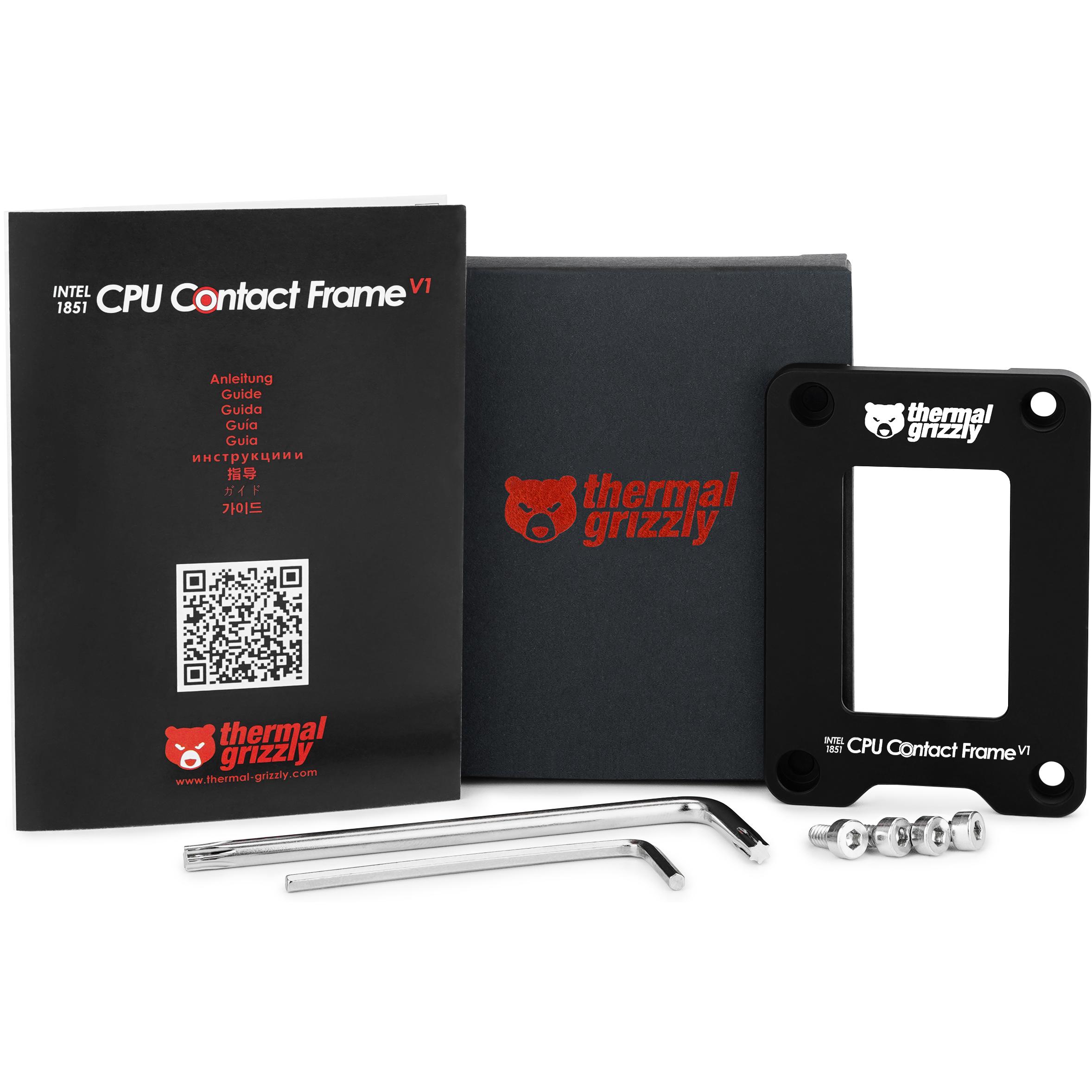 A large main feature product image of Thermal Grizzly Contact Frame for LGA1851