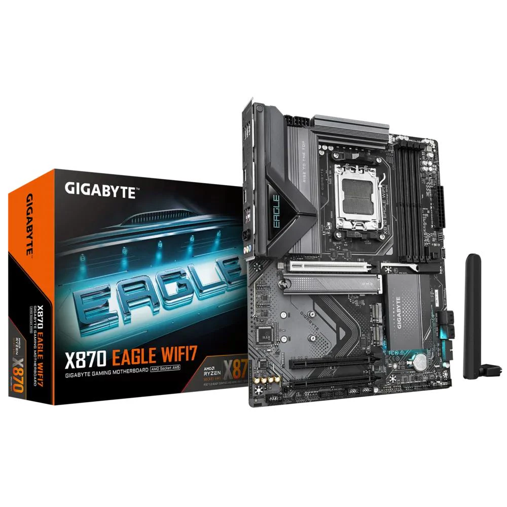 Gigabyte X870 EAGLE WiFi7 AM5 ATX Desktop Motherboard