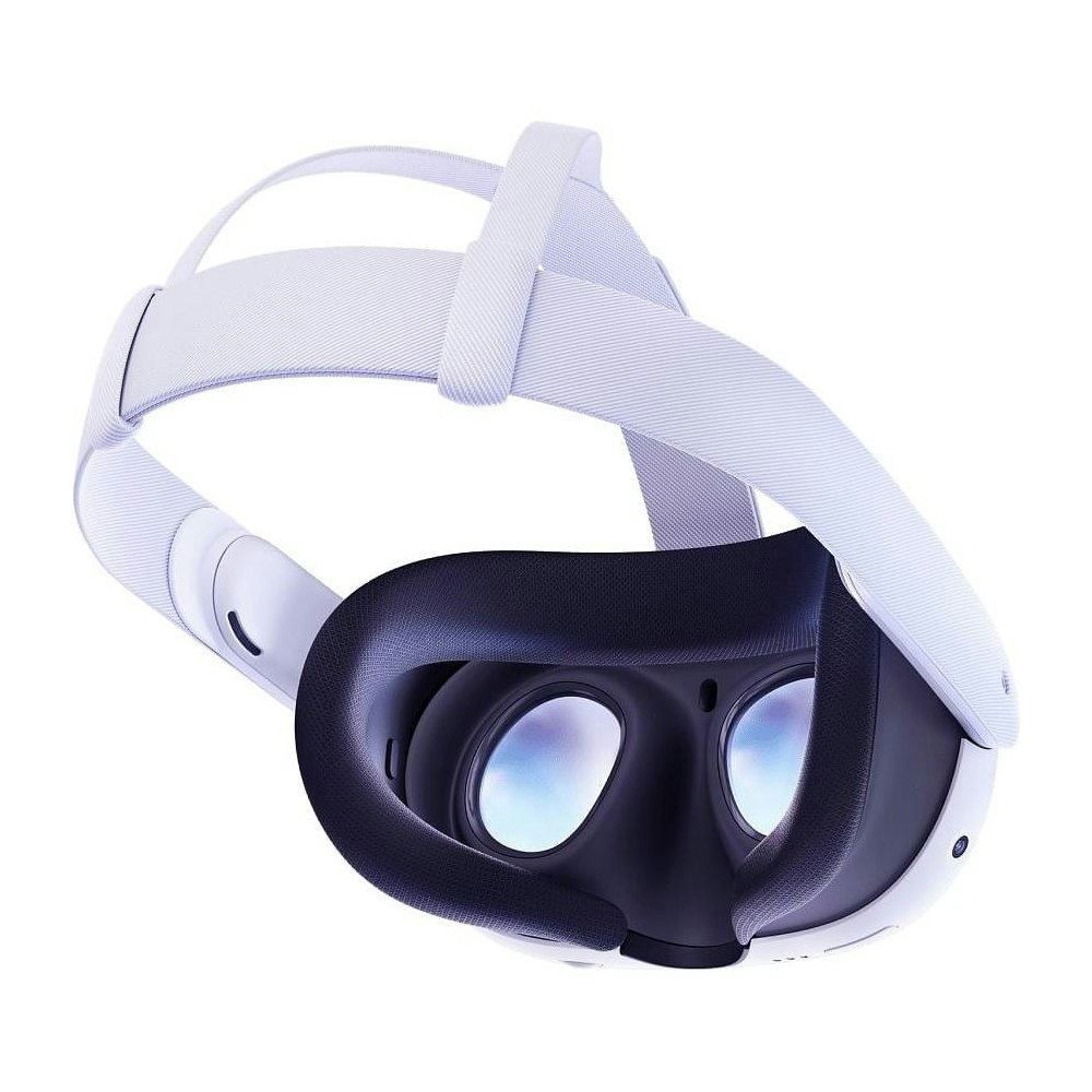A large main feature product image of Meta Quest 3 Mixed Reality Headset w/ Touch Plus Controllers - 512GB