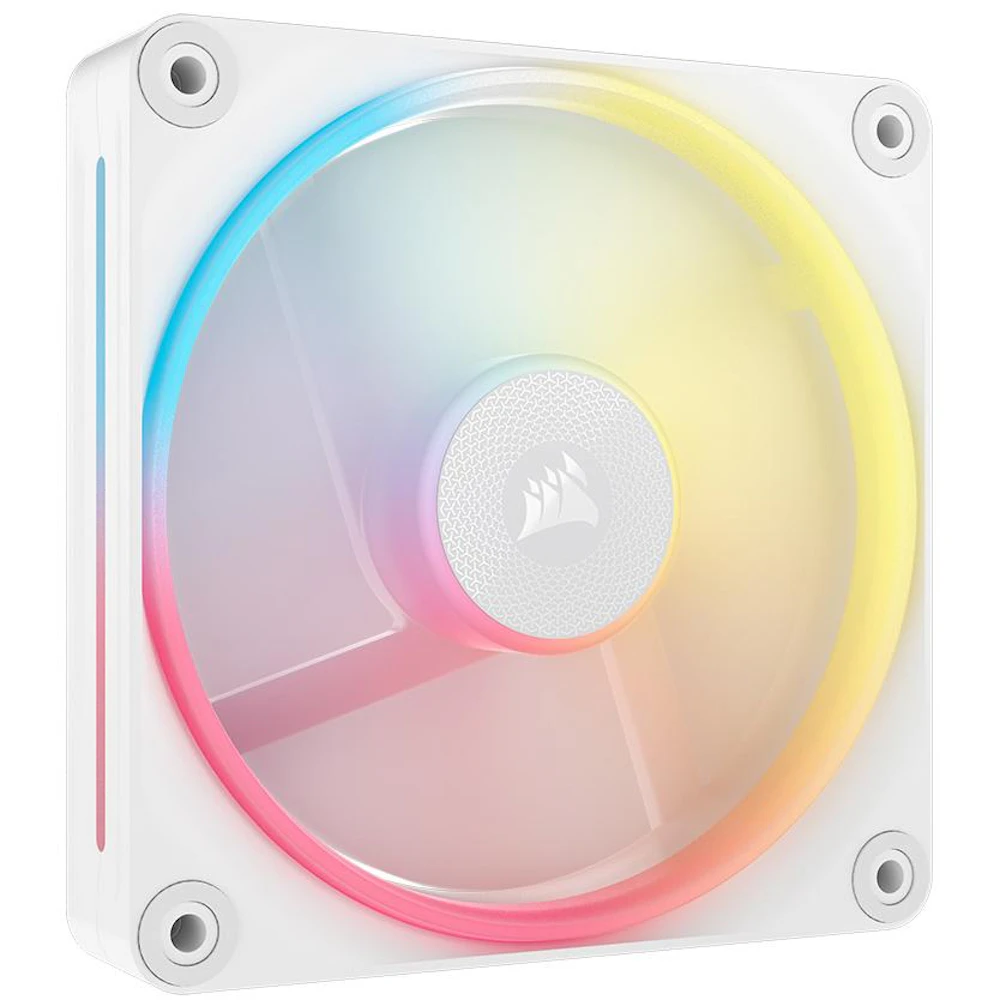 Corsair iCUE LINK LX120-R RGB - 120mm PWM Reverse Blade Modular Fan (White)