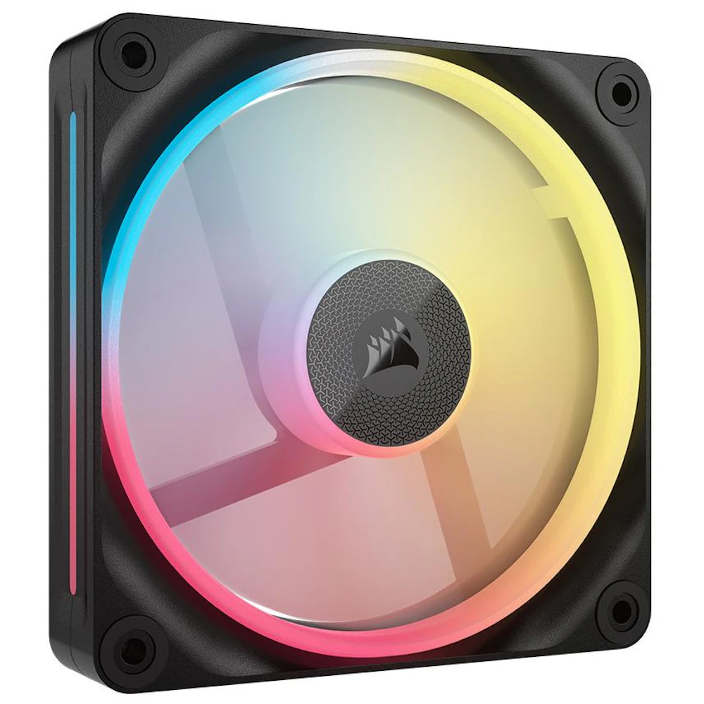 Corsair iCUE LINK LX120-R RGB - 120mm PWM Reverse Blade Modular Fan (Black)