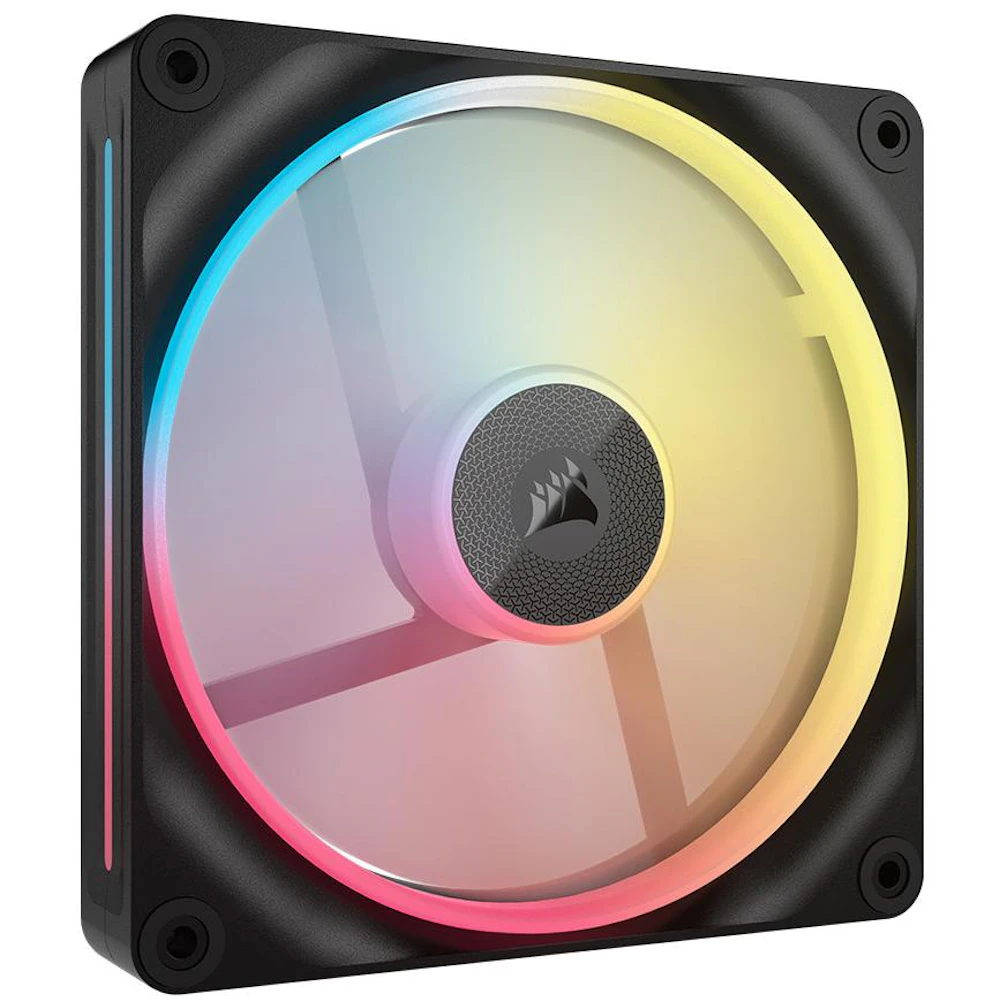 Corsair iCUE LINK LX140-R RGB - 140mm PWM Reverse Blade Modular Fan (Black)
