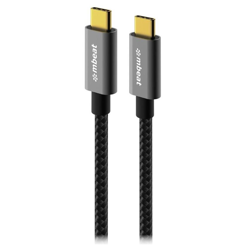 A large main feature product image of mbeat Tough Link 1.8m USB 3.2 Gen2 USB Type-C Cable - Space Grey
