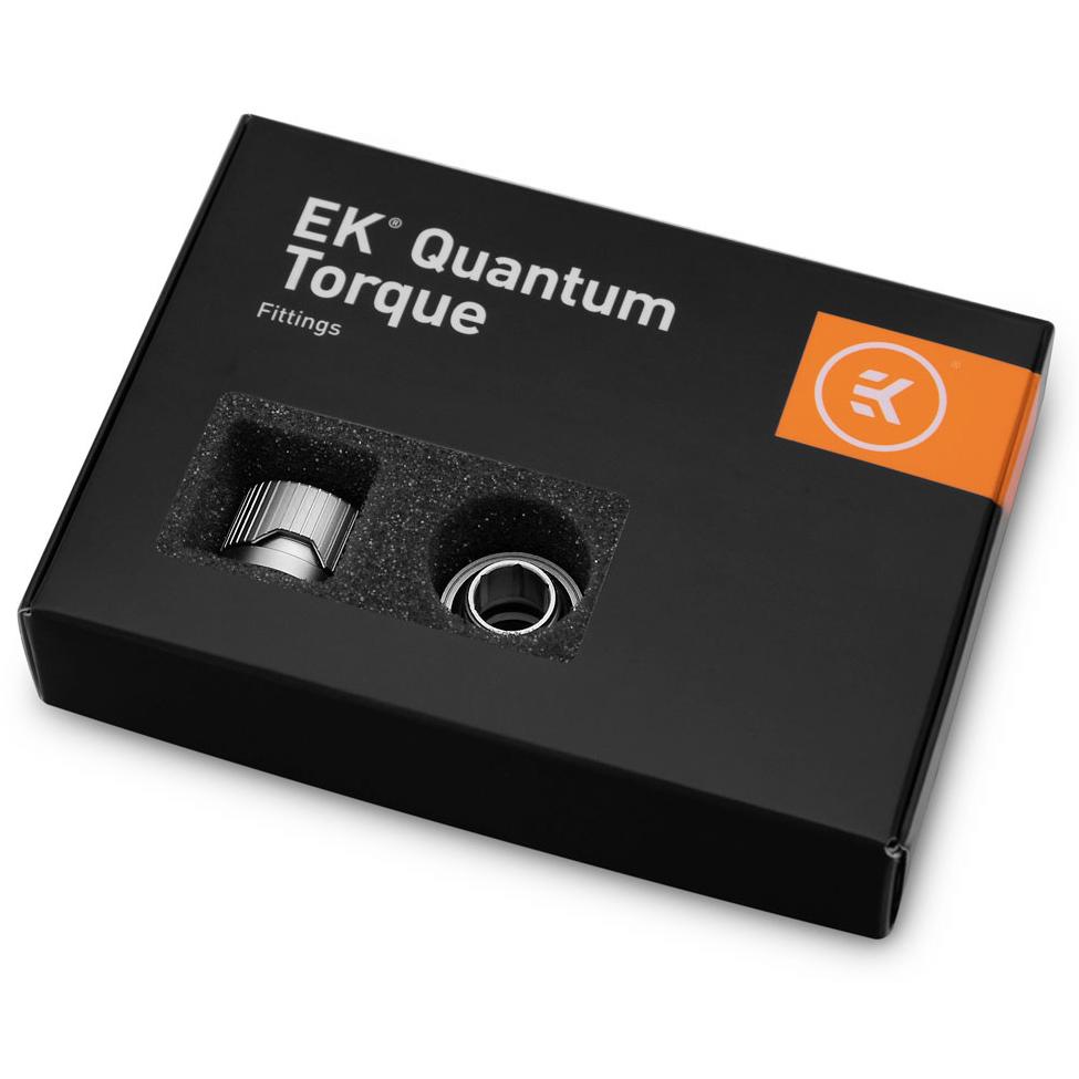 A large main feature product image of EK Quantum Torque 6-Pack HDC 12 (Satin Titanium)