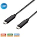 A product image of Simplecom CA519 USB-C to USB-C Cable USB 3.2 Gen1 5A 100W PD 4K@60Hz 1.8M