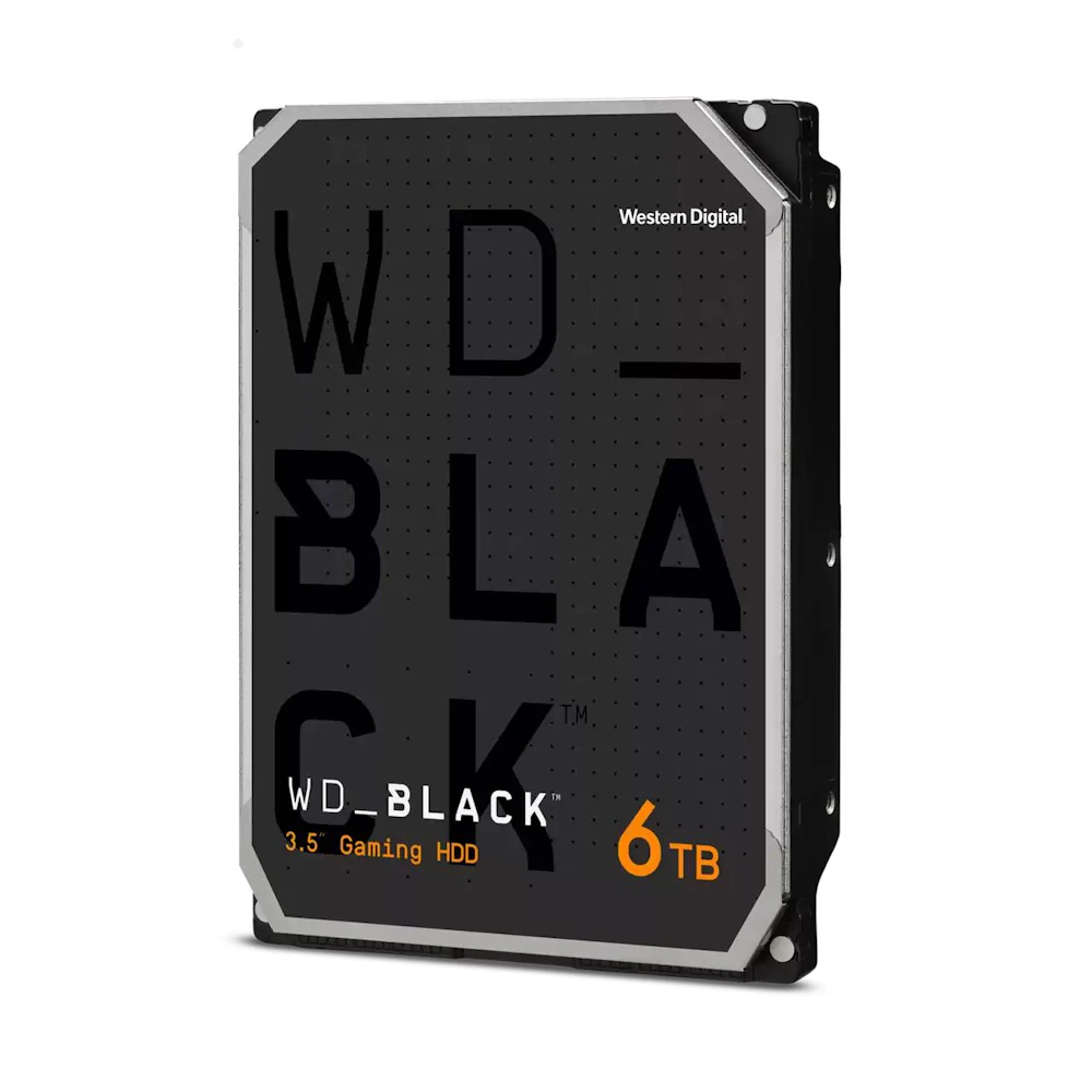 WD_BLACK 3.5" Gaming HDD - 6TB 256MB