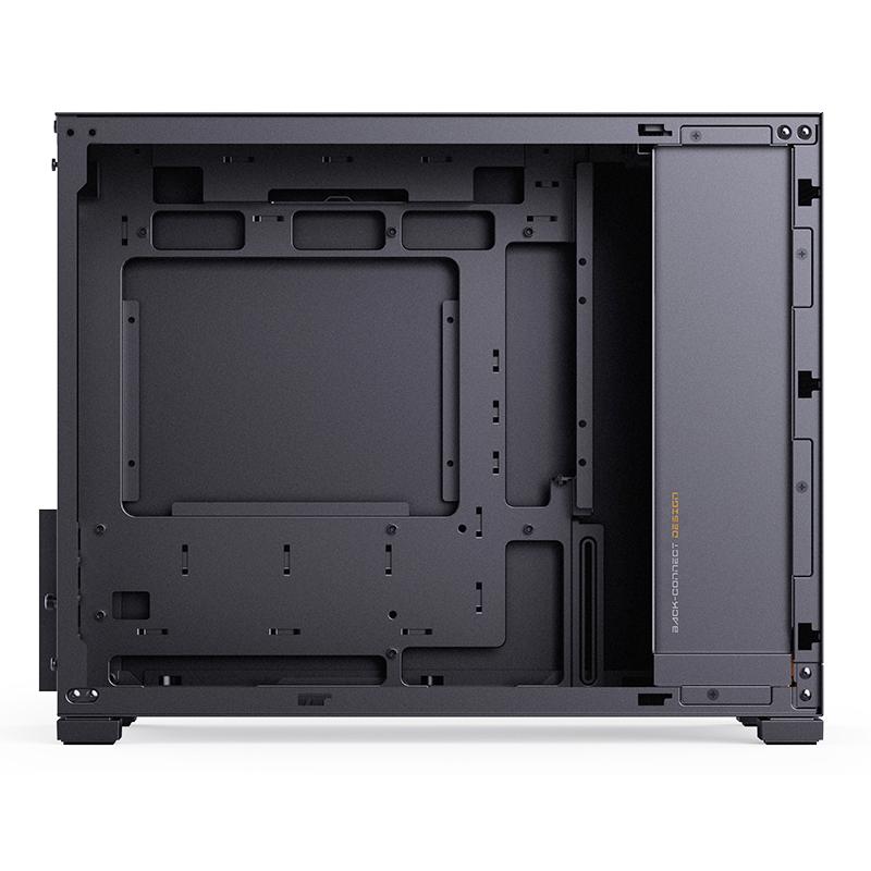 A large main feature product image of Jonsbo D32 Glass 24L Compact mATX Case (Black)