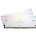 A product image of Corsair Dominator Titanium RGB 64GB Kit (2x32GB) XMP DDR5-6000 C30 (White)