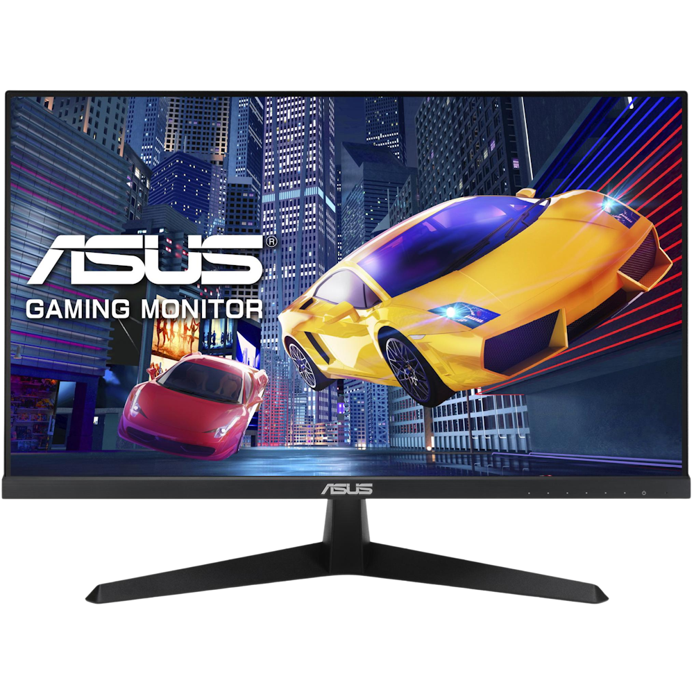 A large main feature product image of ASUS Eye Care VY249HGR - 24" 1080p 120Hz IPS Monitor