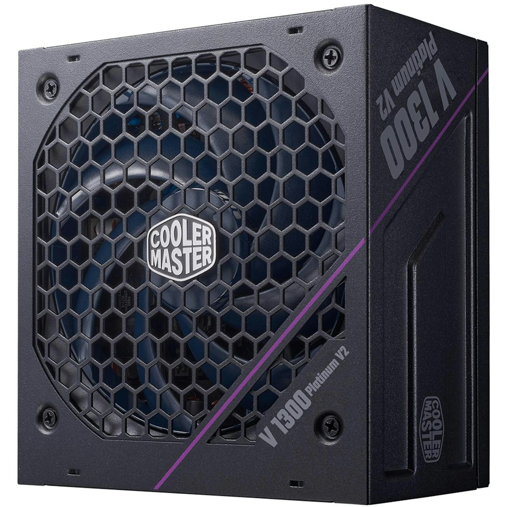 A large main feature product image of Cooler Master V Platinum V2 1300W ATX Modular PSU