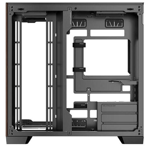 A large main feature product image of Antec C8 Curve Wood - Tempered Glass Full Tower Case