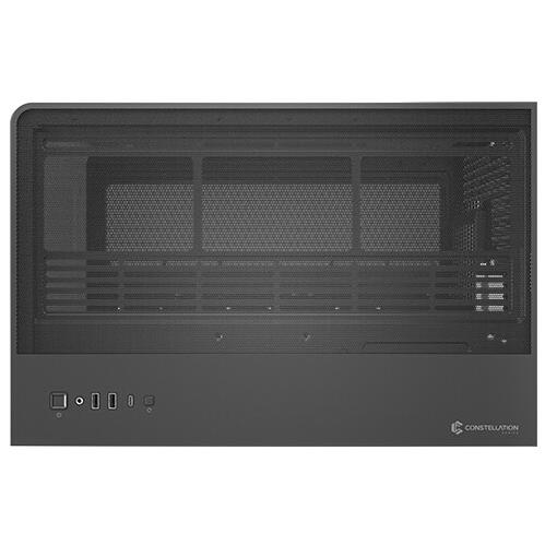 A large main feature product image of Antec C8 Curve Wood - Tempered Glass Full Tower Case