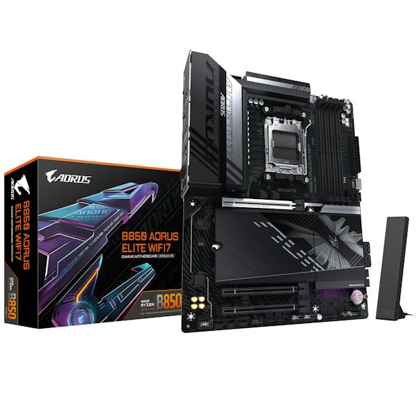 Gigabyte B850 AORUS ELITE WIFI7 AM5 ATX Desktop Motherboard
