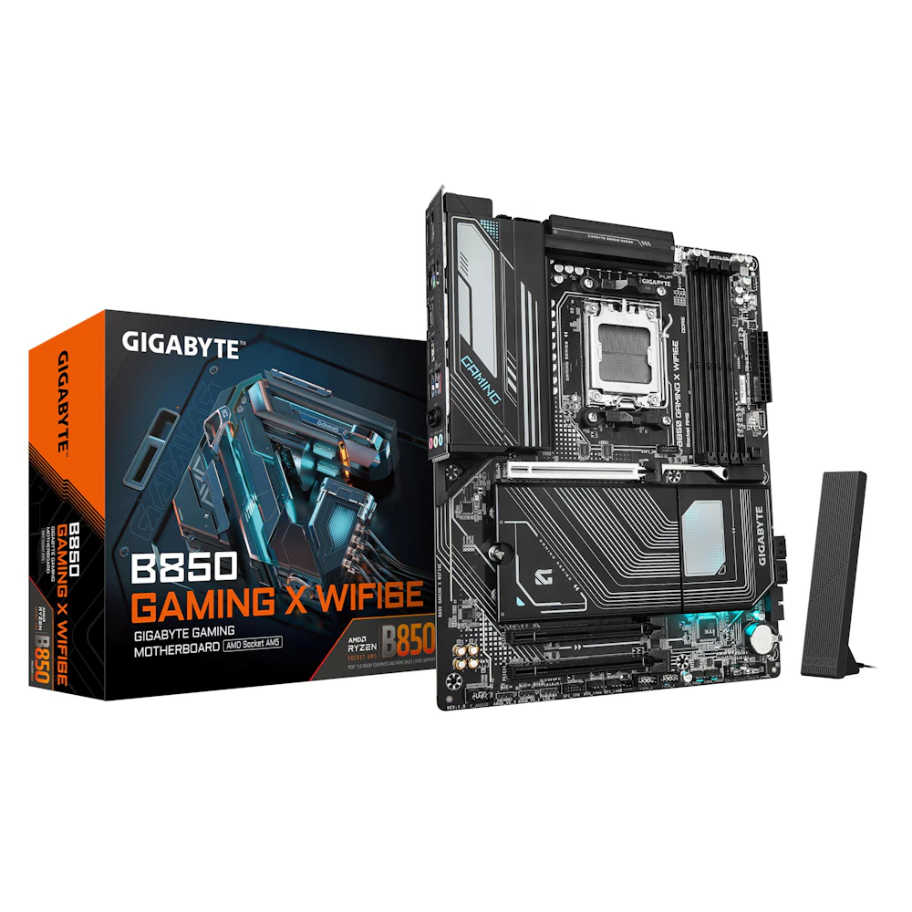 Gigabyte B850 GAMING X WIFI6E AM5 ATX Desktop Motherboard