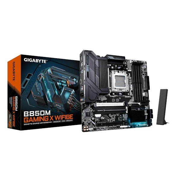 Gigabyte B850M GAMING X WiFi6E AM5 mATX Desktop Motherboard