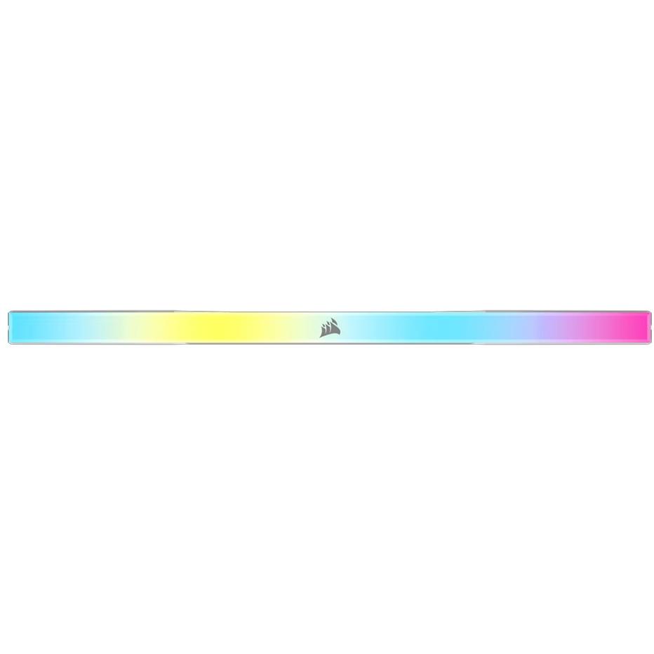 A large main feature product image of Corsair Vengeance RGB 32GB Kit (2x16GB) XMP DDR5-6000 C36 (White)