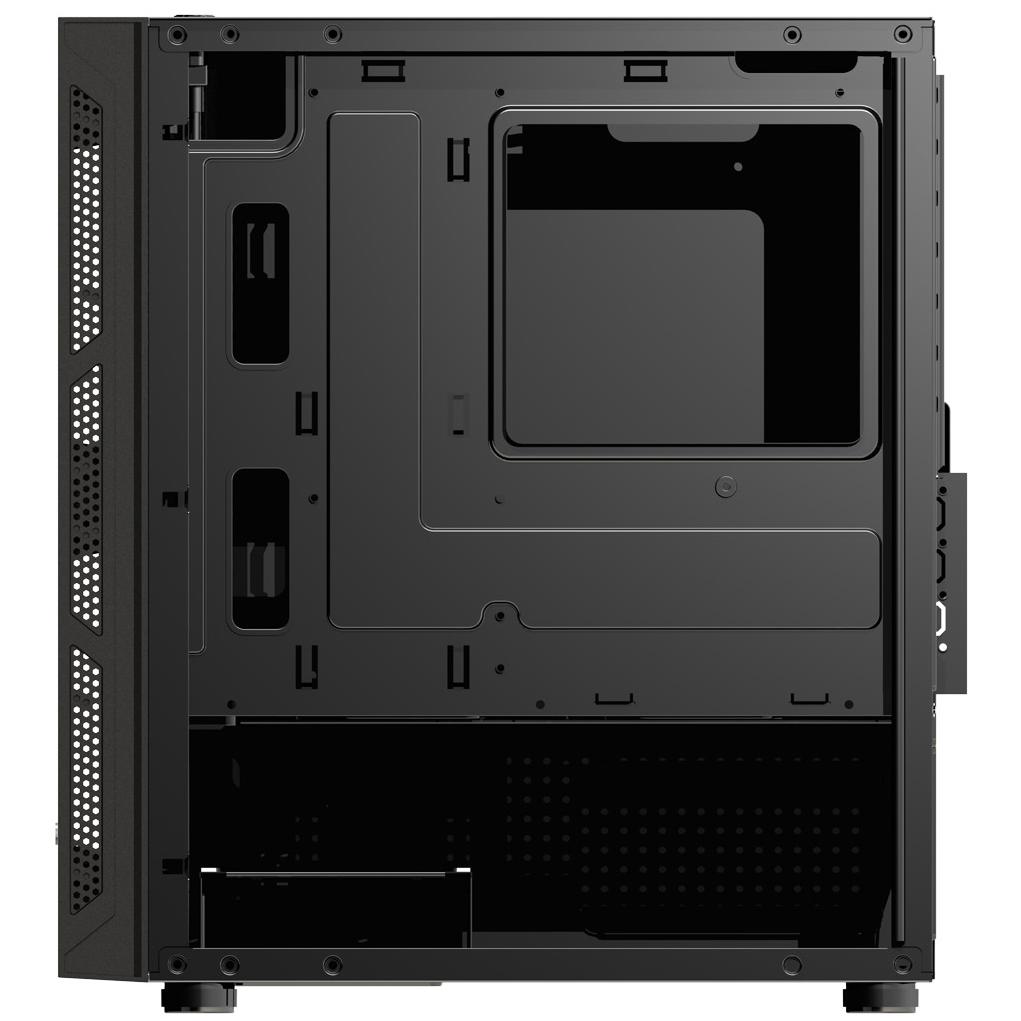 A large main feature product image of FSP CST220S - Silent Micro Tower Case (Black)