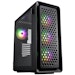 A product image of FSP CUT593P - Pre-Wired Mid Tower Case (Black)