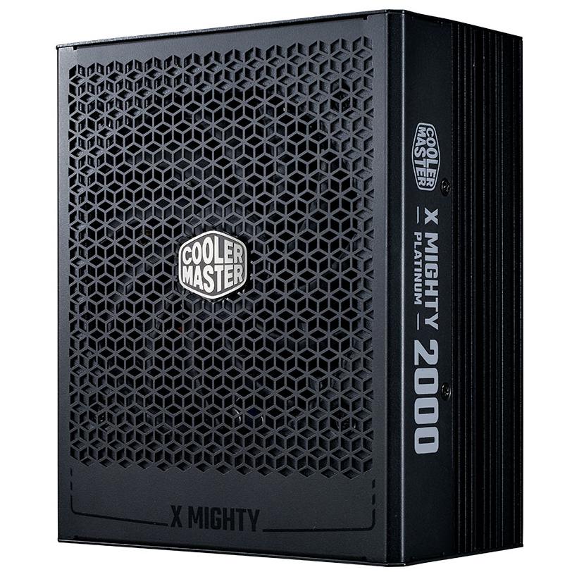 A large main feature product image of Cooler Master X Mighty Platinum 2000W PCIe 5.1 ATX 3.1 Modular PSU