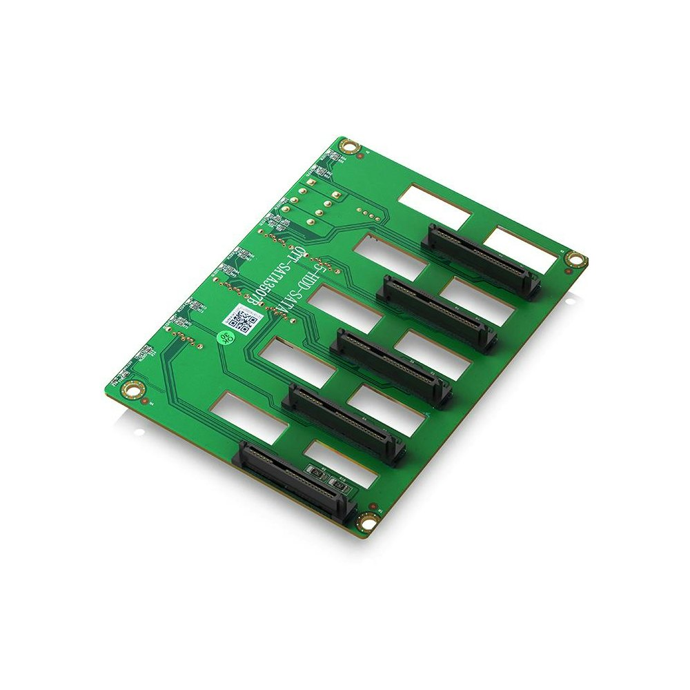 A large main feature product image of Jonsbo N2 - SFF 11L Mini-ITX 5-Bay NAS Case (White)