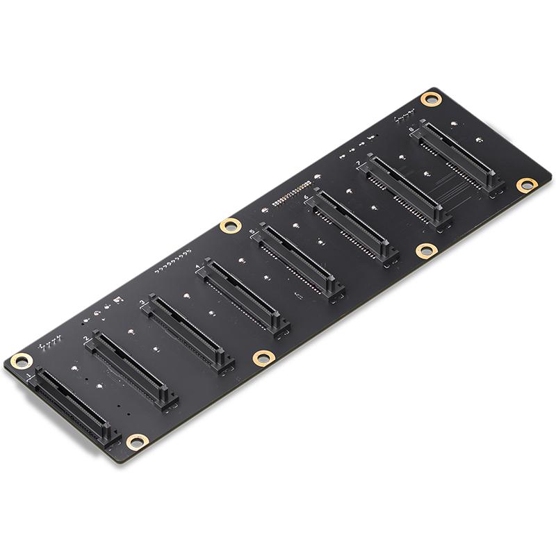 A large main feature product image of Jonsbo N5 - 49L Compact eATX 12-Bay NAS Case (Black)