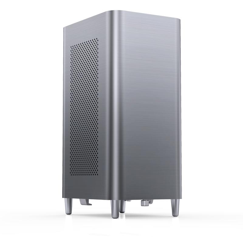 A large main feature product image of Jonsbo N1 - SFF 13L Mini-ITX 5-Bay NAS Case (Grey)