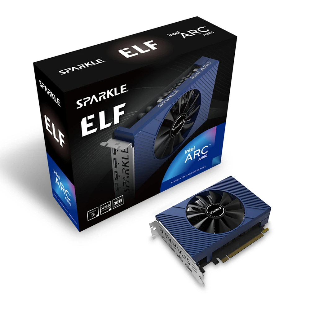 SPARKLE Intel Arc A380 ELF 6GB GDDR6