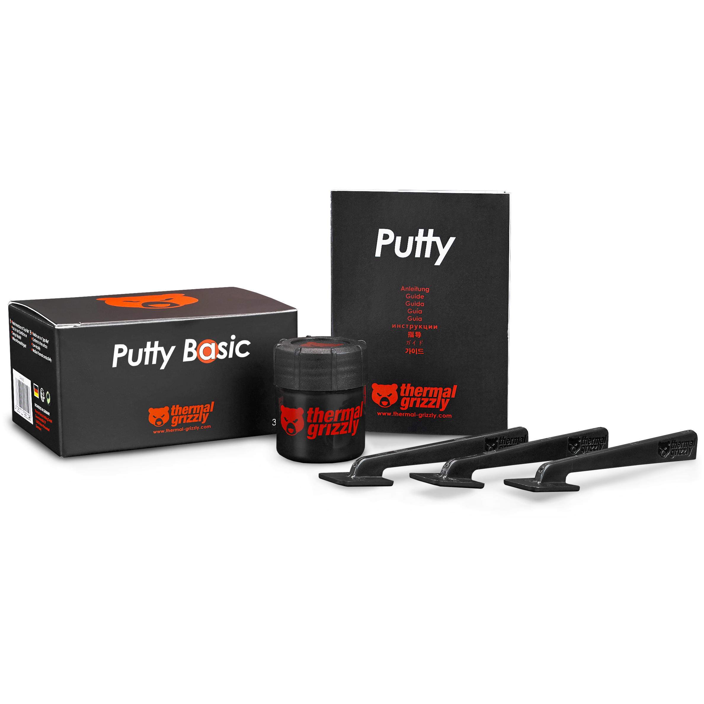 A large main feature product image of Thermal Grizzly Putty Basic - Thermal Pad Replacement (30g)