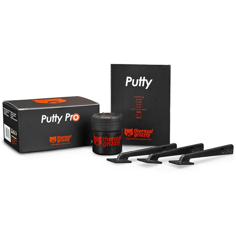 A large main feature product image of Thermal Grizzly Putty Pro - Thermal Pad Replacement (30g)