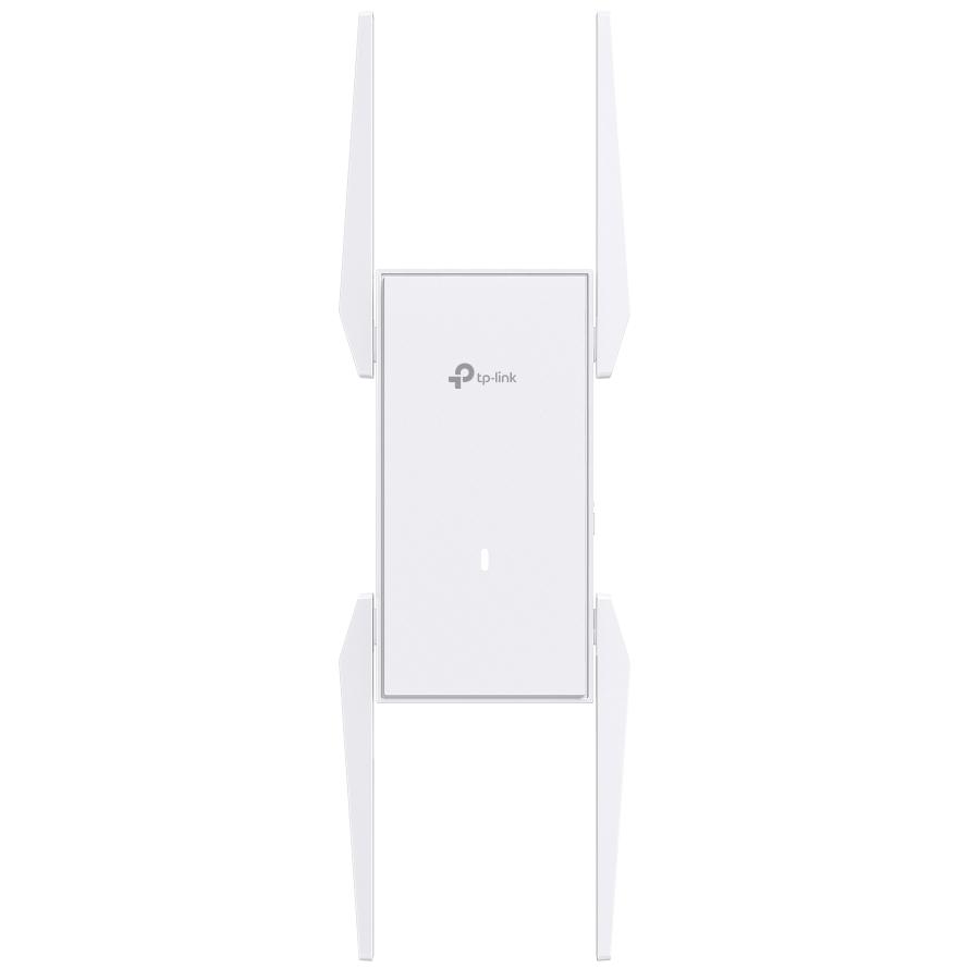 A large main feature product image of TP-Link EAP673 - AX5400 Mesh Wi-Fi 6 Extender 