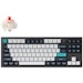 A product image of Keychron Q3 Max - 80% TKL QMK Wireless Custom Mechanical Keyboard - Black (Gateron Jupiter Red Switch)