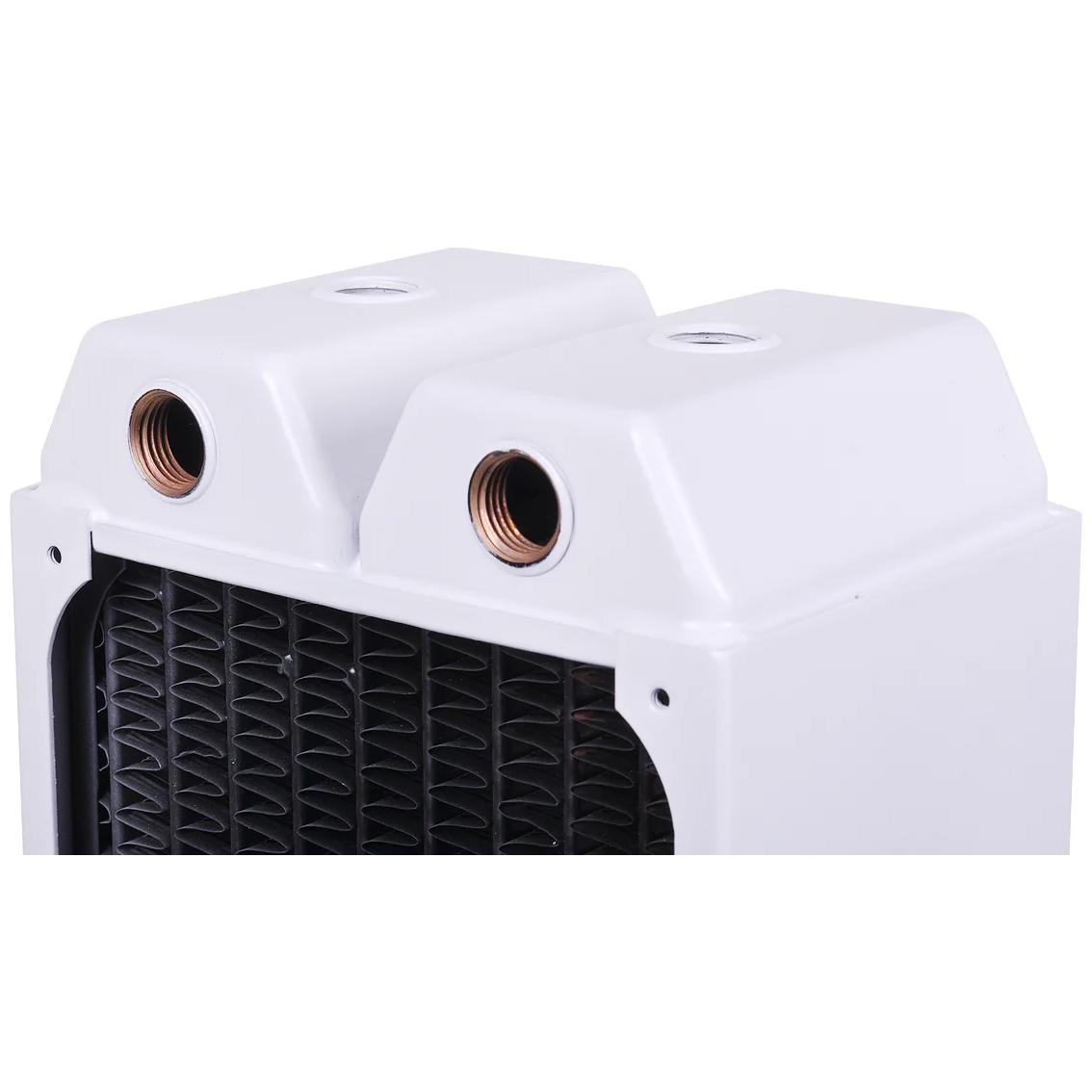 A large main feature product image of Alphacool NexXxoS Monsta Full Copper 360 x 86mm Radiator (White)
