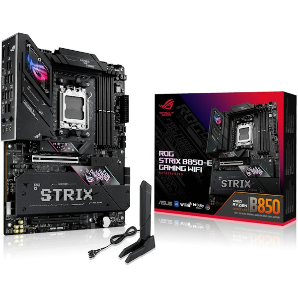 ASUS ROG Strix B850-E Gaming WiFi AM5 ATX Desktop Motherboard