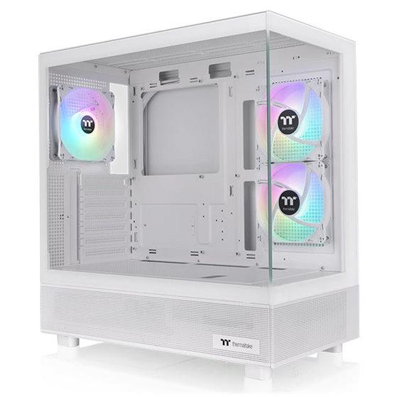 A large main feature product image of Thermaltake View 270 PLUS - Tempered Glass ARGB Mid Tower Case (Snow)
